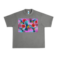 Tornado Flower Hummingbird Urban Heavy Tee - Artiststas