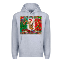 Heather Grey mexican skeletons Premium Hoodie - CTS Tumbler Store
