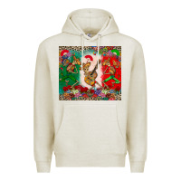 Oatmeal Heather mexican skeletons Premium Hoodie - CTS Tumbler Store