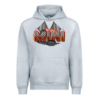 Heather Grey race mini Urban Hoodie - Zillion Design Studio