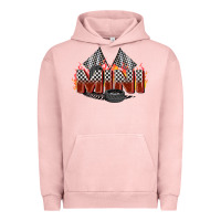 Pigment Salmon race mini Urban Hoodie - Zillion Design Studio