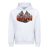 White race mini Urban Hoodie - Zillion Design Studio