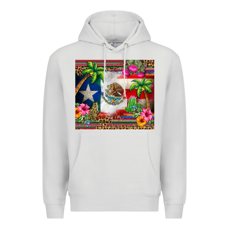 Mexico And Puerto Rico Premium Hoodie by CTS Tumbler Store | Teevron