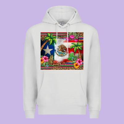 Mexico And Puerto Rico Premium Hoodie Designed By Cts Tumbler Store