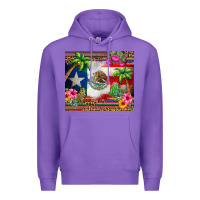 Purple mexico and puerto rico Premium Hoodie - CTS Tumbler Store