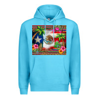 Ocean Blue mexico and puerto rico Premium Hoodie - CTS Tumbler Store