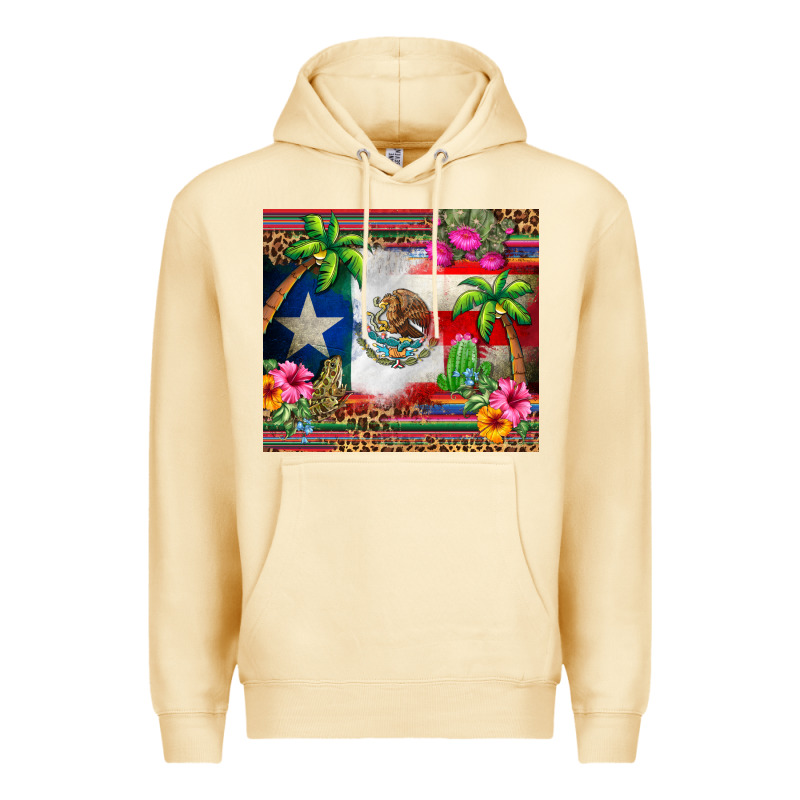 Mexico And Puerto Rico Premium Hoodie by CTS Tumbler Store | Teevron