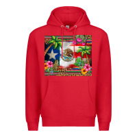 Red mexico and puerto rico Premium Hoodie - CTS Tumbler Store