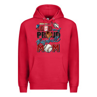Cardinal loud and proud baseball mom Premium Hoodie - Zillion Design Studio