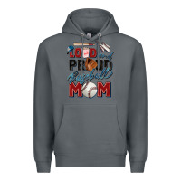 Rock loud and proud baseball mom Premium Hoodie - Zillion Design Studio