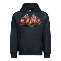 Navy race nana Urban Hoodie - Zillion Design Studio