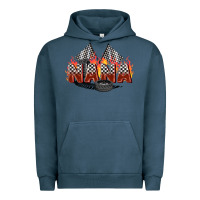 Pigment Midnight Navy race nana Urban Hoodie - Zillion Design Studio