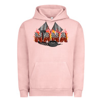 Pigment Salmon race nana Urban Hoodie - Zillion Design Studio