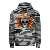 Slate Camo mexico skull Premium Hoodie - CTS Tumbler Store