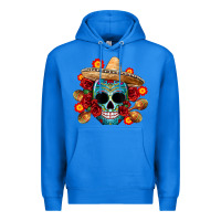 True Royal mexico skull Premium Hoodie - CTS Tumbler Store