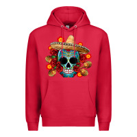 Cardinal mexico skull Premium Hoodie - CTS Tumbler Store