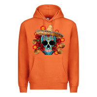 Carrot mexico skull Premium Hoodie - CTS Tumbler Store