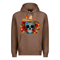 Chestnut mexico skull Premium Hoodie - CTS Tumbler Store