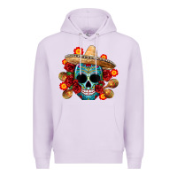 Lilac mexico skull Premium Hoodie - CTS Tumbler Store