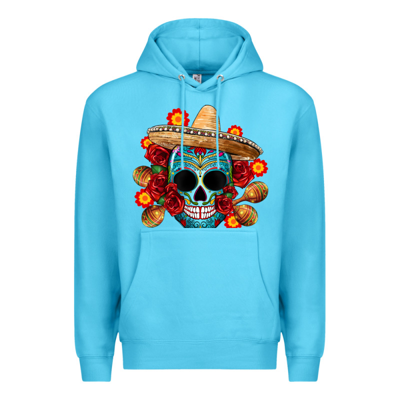 Mexico Skull Premium Hoodie by CTS Tumbler Store | Teevron