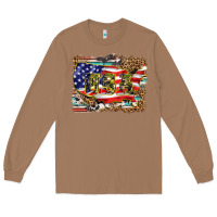 Toasted Coconut western america map usa Long Sleeve Tee - BarkalooDesign