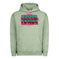 Pigment Oil Green proud latina Urban Hoodie - CTS Tumbler Store