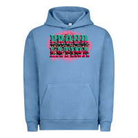 Pigment Pebble Blue proud latina Urban Hoodie - CTS Tumbler Store