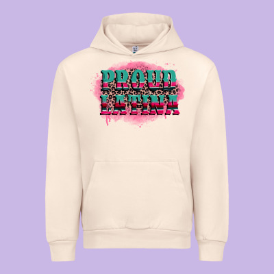 Proud Latina Urban Hoodie Designed By Cts Tumbler Store