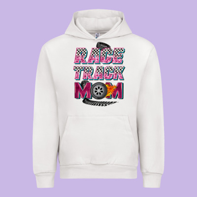 Race Track Mom Urban Hoodie Designed By Zillion Design Studio