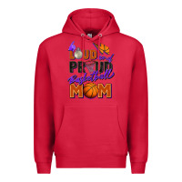 Cardinal loud and proud basketball mom Premium Hoodie - Zillion Design Studio