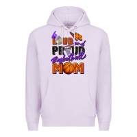 Lilac loud and proud basketball mom Premium Hoodie - Zillion Design Studio