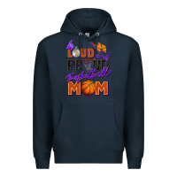 Navy loud and proud basketball mom Premium Hoodie - Zillion Design Studio