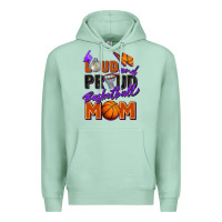Seafoam loud and proud basketball mom Premium Hoodie - Zillion Design Studio