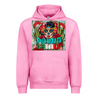 Fuchsia Pink proud latina tumbler 3 Urban Hoodie - CTS Tumbler Store