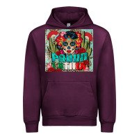 Mauve Wine proud latina tumbler 3 Urban Hoodie - CTS Tumbler Store