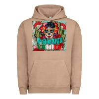 Pigment Burro proud latina tumbler 3 Urban Hoodie - CTS Tumbler Store