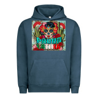 Pigment Midnight Navy proud latina tumbler 3 Urban Hoodie - CTS Tumbler Store