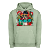 Pigment Oil Green proud latina tumbler 3 Urban Hoodie - CTS Tumbler Store