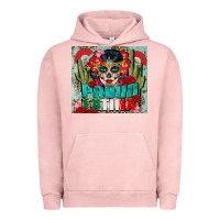 Pigment Salmon proud latina tumbler 3 Urban Hoodie - CTS Tumbler Store