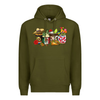 Army Green mexico coffee Premium Hoodie - CTS Tumbler Store