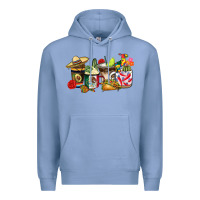 Colony Blue mexico coffee Premium Hoodie - CTS Tumbler Store