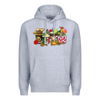 Heather Grey mexico coffee Premium Hoodie - CTS Tumbler Store