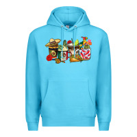 Ocean Blue mexico coffee Premium Hoodie - CTS Tumbler Store