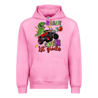 Fuchsia Pink ready to crush 1st grade Urban Hoodie - Zillion Design Studio