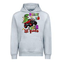 Heather Grey ready to crush 1st grade Urban Hoodie - Zillion Design Studio