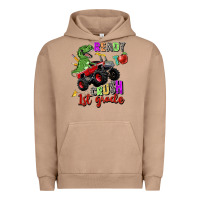 Pigment Burro ready to crush 1st grade Urban Hoodie - Zillion Design Studio