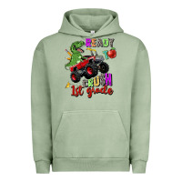 Pigment Oil Green ready to crush 1st grade Urban Hoodie - Zillion Design Studio