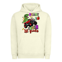 Pigment Pistachio ready to crush 1st grade Urban Hoodie - Zillion Design Studio