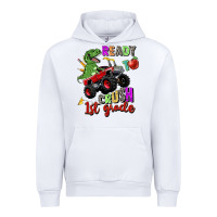 White ready to crush 1st grade Urban Hoodie - Zillion Design Studio