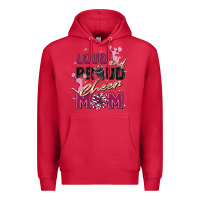 Cardinal loud and proud cheer mom Premium Hoodie - Zillion Design Studio